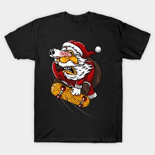 Christmas Santa Skaters T-Shirt